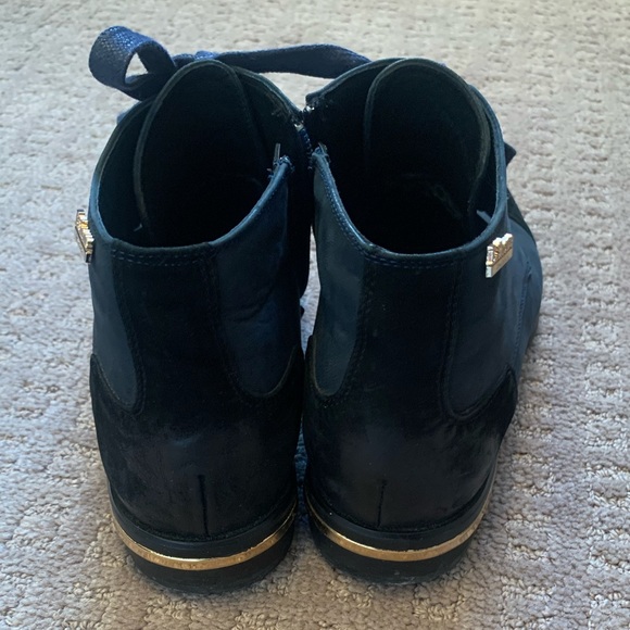 Navy Booties - Picture 3 of 6